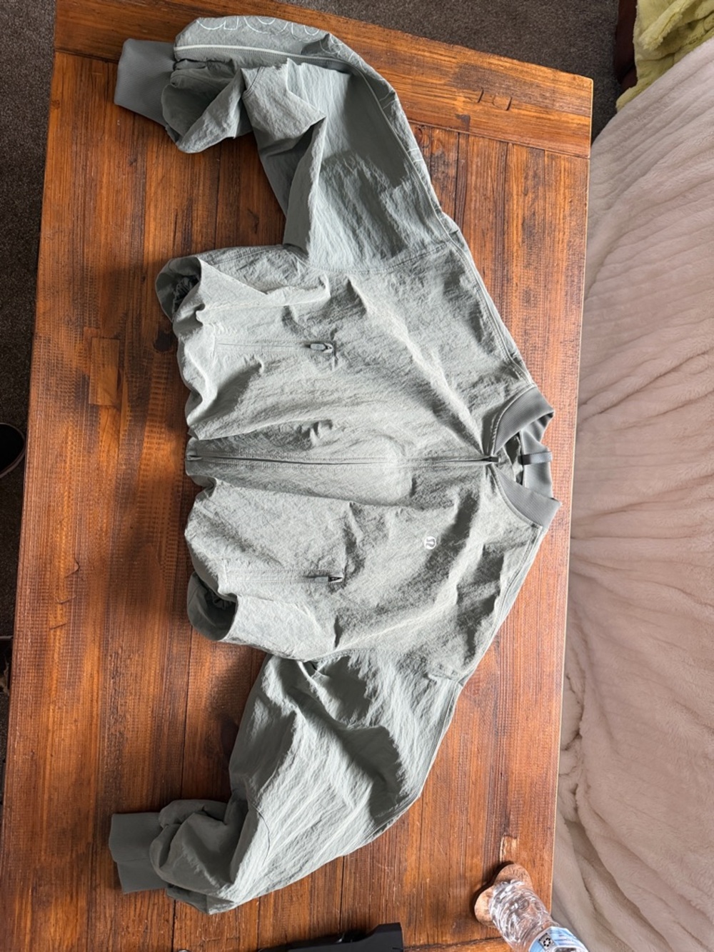 lululemon athletica Sage Green Lightweight Bomber Jacket
